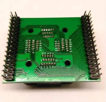 QFP64/LQFP64/TQFP64 Opekline socket adapter test gorenja sedež Priključek 0,5 mm STM32 Programer