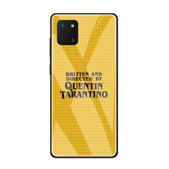 Quentin Tarantino Filmska Zvezda Smešno Pismo Instagram Steklo Ohišje za Samsung Note 10 Lite S20 Plus Ultra A51 A71 A81 Pokrov