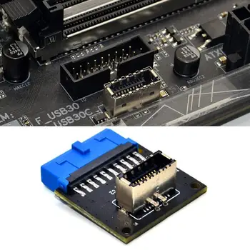Računalnik Priključki USB 3.1 Sprednji Plošči RAČUNALNIKA Vtičnica za USB 3.0, 20Pin Glava Podaljšek Adapter za ASUS matična plošča PW-INC1TR