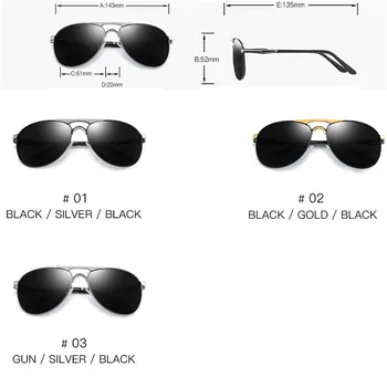 RBROVO 2021 Visoke Kakovosti Polarizirana sončna Očala Moških Luksuzni Očala Classic Vintage Prostem Vožnje Oculos De Sol Feminino TAC