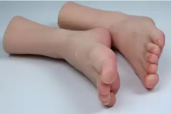 Realno Manekenka Lutke noge z okostje, nogi lahko storite omejeno gibanje, silikonski simulacije stopala model