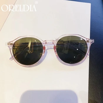 Retro Zakovice Okrogle Oranžne Sončna Očala Ženske Moški 2020 Moda Črna Sončna Očala Ženske Očala Retro Candy Barve V Senci Sončna Očala