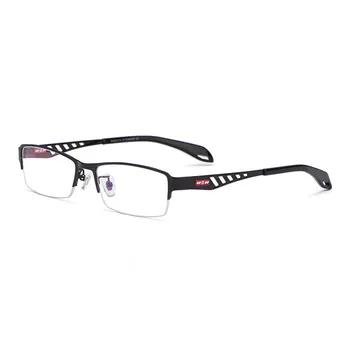Reven Jate XS505 Pol Platišča Očala Okvir Optičnega Recept Semi-Rim Očal Okvir Za moške Očala moški Armacao Oculos