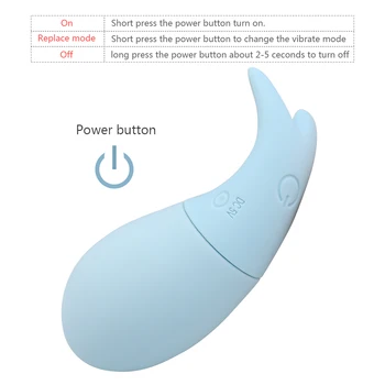 Ribe Vibracijsko Jajce Vagina Vibrator USB Polnjenje G Spot Massager Adult Sex Igrače za Ženske Stimulacijo Ščegetavčka