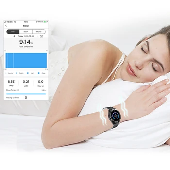 Rogbid Lite Pametno Gledati Moške Srčni utrip Fitnes Monitor Spanja Bluetooth Alarm Smartwatch Ženske Priključite Android, IOS Šport Ura