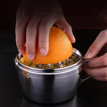 Ročni Sokovnik Gospodinjski pomarančni sok sokovnik Prenosni limone ročni sokovnik sadje 304 nerjavno jeklo ročno pritisniti sokovnik