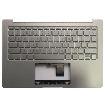 Ruski laptop Tipkovnici za Xiaomi MI Air 13,3 palčni 9Z.ND7BW.001 MK10000005761 490.09U07.0D01 Osvetljen z podpori za dlani Zgornji pokrov