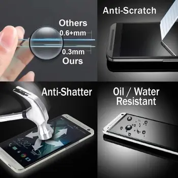 Samsung Galaxy S7 Rob, Komplet 2 kosov kaljeno steklo zaščitnik zaslon anti-scratch ultra tanek enostaven za namestitev