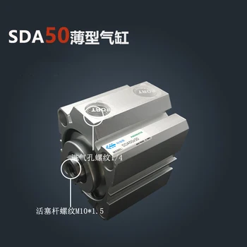 SDA50*45 Brezplačna dostava 50 mm Premerom 45 mm Hoda Kompakten Jeklenke SDA50X45 Dual Action Zraka Pnevmatski Cilinder