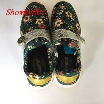 ShowMyHot zapatillas hombre platno čevlji visoke kakovosti mens trenerjev luksuzne blagovne znamke moški čevlji priložnostne oblikovalec moški čevlji