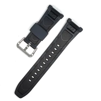 Silikonske Gume Watch Band Za Casio G-shock FHBN-40T/240T Watch Pribor Črni Šport Nepremočljiva Zamenjava Zapestnica Trak