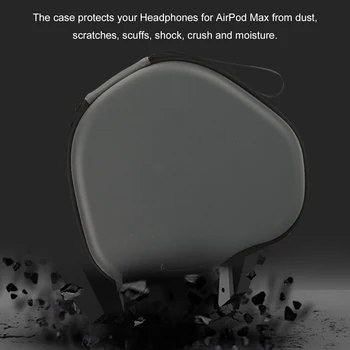 Slušalke Skladiščenje Vrečka Za Airpods Max Shockproof Prenosni Ročno Vrečko Potovanja Vrečka Zaščitna Torbica Za AirPod Max Slušalke