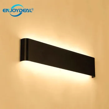 Sodobno minimalistično LED aluminijasto svetilko ob postelji svetilka stenska svetilka soba, kopalnica ogledalo svetlobe Za Domačo kopalnico, hodnik