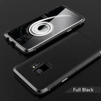 Soinmy S9 Shockproof Oklep Primeru Telefon Za Samsung Galaxy S9 Primeru Kovinski Okvir Težko PC Zadnji Pokrovček Za Galaxy S9 plus Fundas Coques