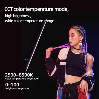 SOONPHO P20 Ročni 2500K-8500K RGB Barvna Led Stick paličastega LED Video Luč za Tik Tok studijskega Youtube 11301