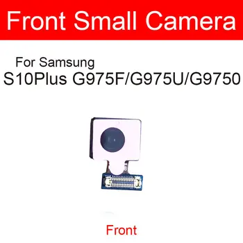 Spredaj Zadaj Nazaj Fotoaparata Samsung Galaxy S10 S10e G973F G973U G9730 G970F Sprednje Kamere Flex Kabel S10+ G975F G975U G9500 Deli