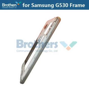 Srednja Okvir Za Samsung G530 Sredini Plošče Z Objektiva + Gumbi za Samsung Galaxy Grand Prime G530 G530H Zamenjava AAA