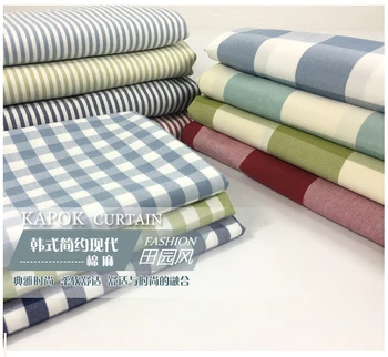Sredozemlje pastorala prugasta velike predalčni barva zavese, namizni prt kavč tkanine, visoko-kakovostni razred debel bombaž perilo
