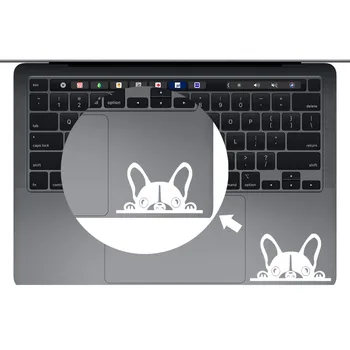 Srčkan Chihuahua Kuža sledilno ploščico Laptop Nalepke za Macbook Nalepko Pro Air Retina 11 12 13 15 cm Mac Book Kože 14 Zvezek Nalepka 21005