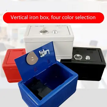Stanovanjska Zavarovanja Box Mini Metal Varno, Ustvarjalno Presence Banka Tipko Zavarovanja Kabinet Namizno Dekoracijo LESHP