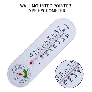 Steni Visi Termometer, Higrometer Temperatura Za Analogni Gospodinjski Notranji Steni Visi Vremenske Postaje Tester Ukrep Doma