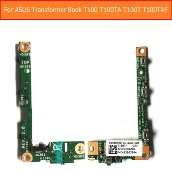 Stikalo za vklop/izklop PCB flex kabel Za Asus Transformer Book T100 T100TA T100T T100TAF glasnost flex kabel z vtičnico vrata odbor