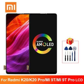 Super AMOLED Za Xiaomi MI 9T LCD 9T Pro Zaslon, Zaslon na Dotik, Računalnike Za Xiaomi Redmi K20 Pro LCD Zaslon K20 Nadomestni Del
