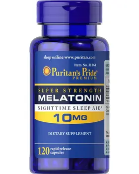 Super Moč Melatonin 10 mg*120 kos izboljšanje spanja nočno spanje pomoč brezplačna dostava