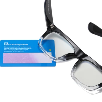 Swanwick tr90 kvadratnih modra svetloba blokiranje očal okvir črne, sive optičnega stekla za ženske modni očala moški jasno objektiv