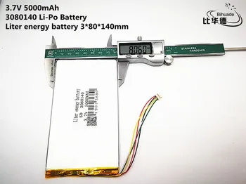 Tablični računalnik baterijo 3,7 V 5000mAH 3080140 Polimer litij-ionska / Litij-ionska baterija za tablični računalnik baterijo