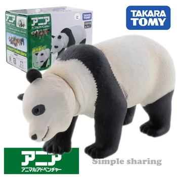 Takara Tomy ANIA Živali Advanture KOT-03 Orjaški Panda Smolo Otroci Izobraževalne Mini Akcijski Slika Igrača Trojk