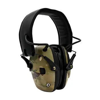 Taktično elektronski streljanje slušalke zaščitna naušniki, opremo za zaščito sluha zmanjšanje hrupa slušalke Multi Cam Prikrivanje