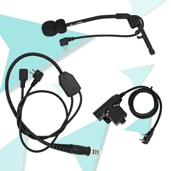 Taktično peltor comtac Y skladu kabel skupščine taktično slušalke opremo, ki je primerna za taktično comtac streljanje slušalke