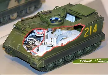 Tamiya 35040 1/35 NAS M113 Oklepni Prevoznik APC Zaslon Zbirateljske Igrače, Plastične montažna Gradnja Model Komplet