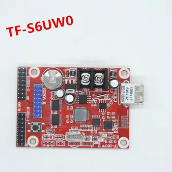 TF-S6UW0 wifi LED krmilnik za kartice prihaja z 1*HUB08 & 2*HUB12 USB+WIFI podpira En & Dvojni barvni LED Modul P10 P4.75 P7.62 9811