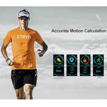 TimeOwner Pametna Zapestnica Nepremočljiva Srčnega Utripa Smart Band Šport Passmeter Kalorij Kilometrine Več Šport Fitnes Tracker
