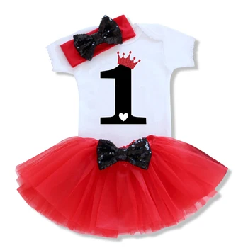 To je Moja 1. Prvi Rojstni dan Obleke Poletje Otroška Oblačila Malčka Dekle Krst Obleke Smešno, Otroška Oblačila, Kompleti Za Otroke Obrabe