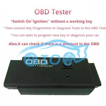 Tovarniško ceno! OBD Tester - vključite kontakt za Vžig avtomobila, ko je vse izgubil ključ za VAG OBD Tester