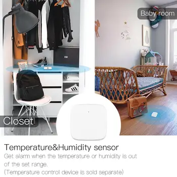 Tuya Zigbee Alarm Kit Smart Home PIR Senzor Vrat Senzor Temperature&Vlažnosti, Senzor za Avtomatizacijo Doma Scene Varnosti Smartlife