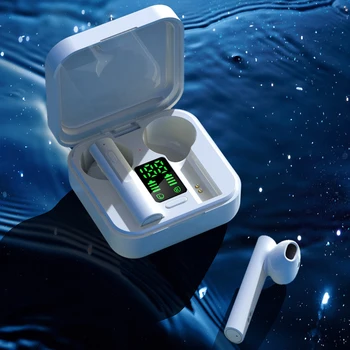 TWS Brezžične Bluetooth Slušalke LED Zaslon Slušalke Z Dvojno Mic PK Zraka 2 SE Airdots Zmanjšanje Hrupa Slušalka Za iPhone Xiaomi 20504