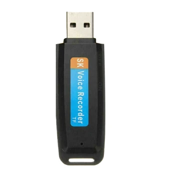U-Disk, Digital o Snemalnik Pero Polnilnik USB Flash Drive, do 32GB Mini SD TF Visoke Kakovosti 4350