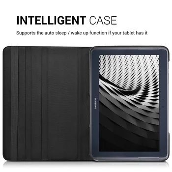 Ultra Slim PU Usnjena torbica Za Samsung Galaxy Note 10.1 GT N8000 Stojalo Pokrov Opomba 2012 10.1 N8010 N8013 N8020 Tablet Primerih Capa