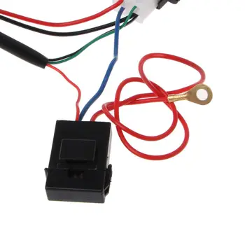 Univerzalni 12V 40A Rele Napeljava varnostni Pas Z On/Off Stikalo za Vgradnjo v Avto Elektronike Pribor Za Avtomobilske LED Kabli