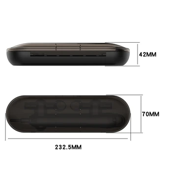 Univerzalni USB Charge Polje Polnilnik Dock Nosilec za Ustno B D16 D20 P2000 P3000 P4000 Električna zobna ščetka X6HA
