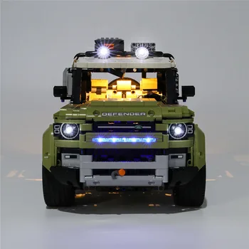 USB Pogon gradniki Razsvetljavo LED Komplet Za Land Rover Defender 42110 (LED Vključeni Le, Št Kit)Za Otroke, Izobraževanje Igrača