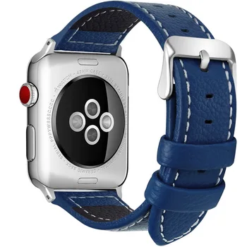 Usnje Watch Band za Apple Watch Band Serije 4 40 mm, 44, Smart Pribor Watch Trak za iWatch 40 mm 44 mm