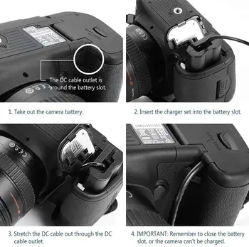 V celoti Dekodirati ACK-E6 AC Power Adapter Kit za Canon EOS 5D Mark II Mark III 6D 7D
