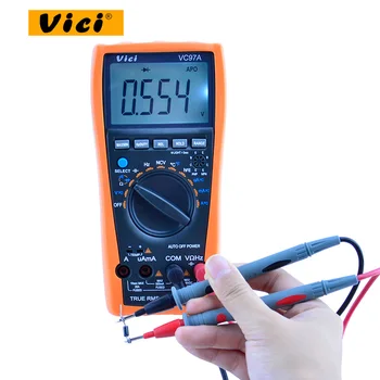 VICI VC97 digitalni multimeter voltmeter AC/DC napetosti, toka Upornosti Kapacitivnost frekvenca Tester multimetro vc97