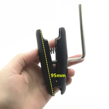 Vijak Ključ Vnesite 6.5 ali 9,5 cm Dvojno Vtičnico Roko za 1 cm Žogo Osnove za Gopro za Garmin GPS