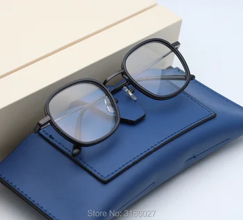 Visoka Kakovost korejsko Znamko Design Acetat Očal Okvir Kratkovidnost Recept Optična Očala Moški Ženske oculos de grau 19307